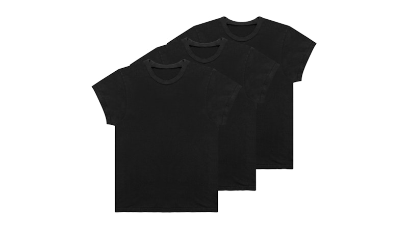 Yeezy TS-03 T-shirt (Set of 3) Black - FW25 - JP