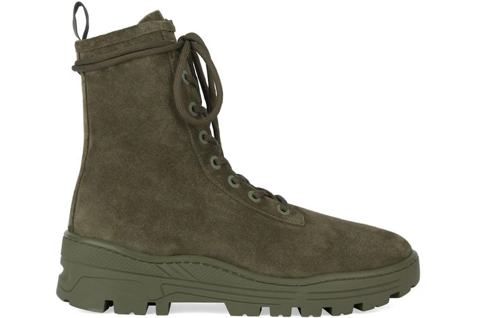 Yeezy Thick Suede Combat Boot Military (Season 6)