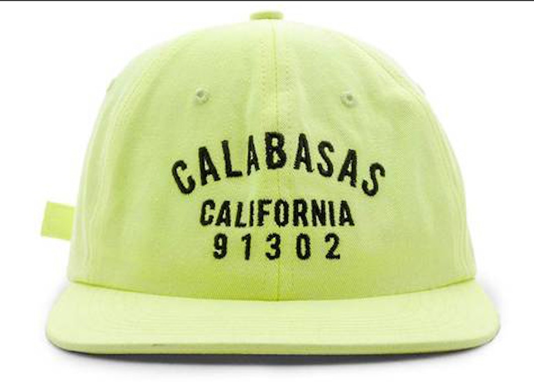 Pre-owned Yeezy Calabasas Hat Frozen Yellow