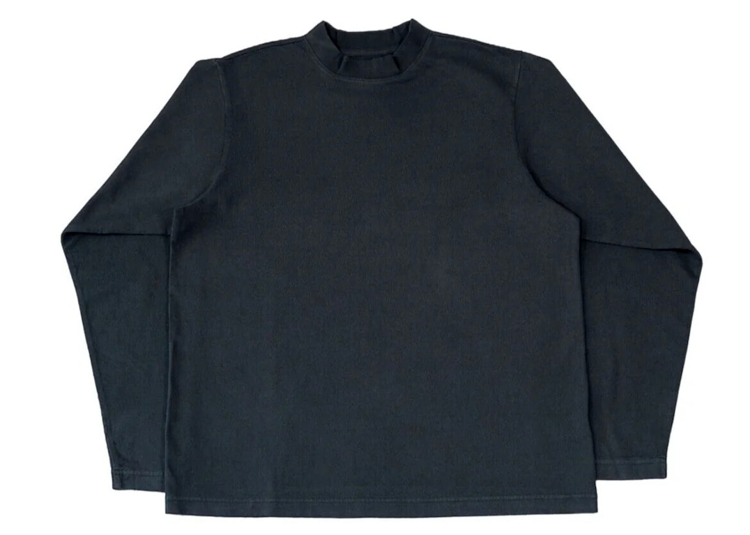 Pre-owned Yeezy X Gap Long Sleeve T-shirt Black
