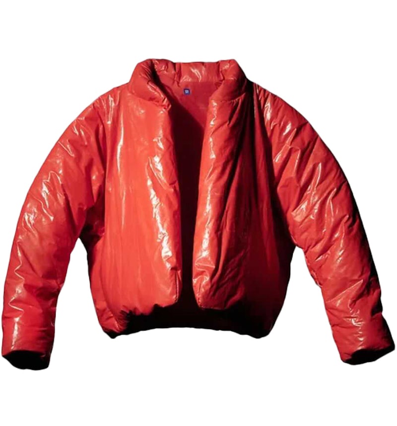 Round Jacket Outfit Gap Jacket Kanye Yeezy Gap Round Jacket Red