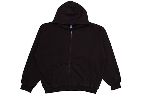 Sudadera con capucha Yeezy x Gap Unreleased Zip Negro Hombre