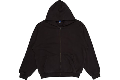 Yeezy x Gap Zip Up Exclusive Hoodie Poetic Black Men's SS22 US