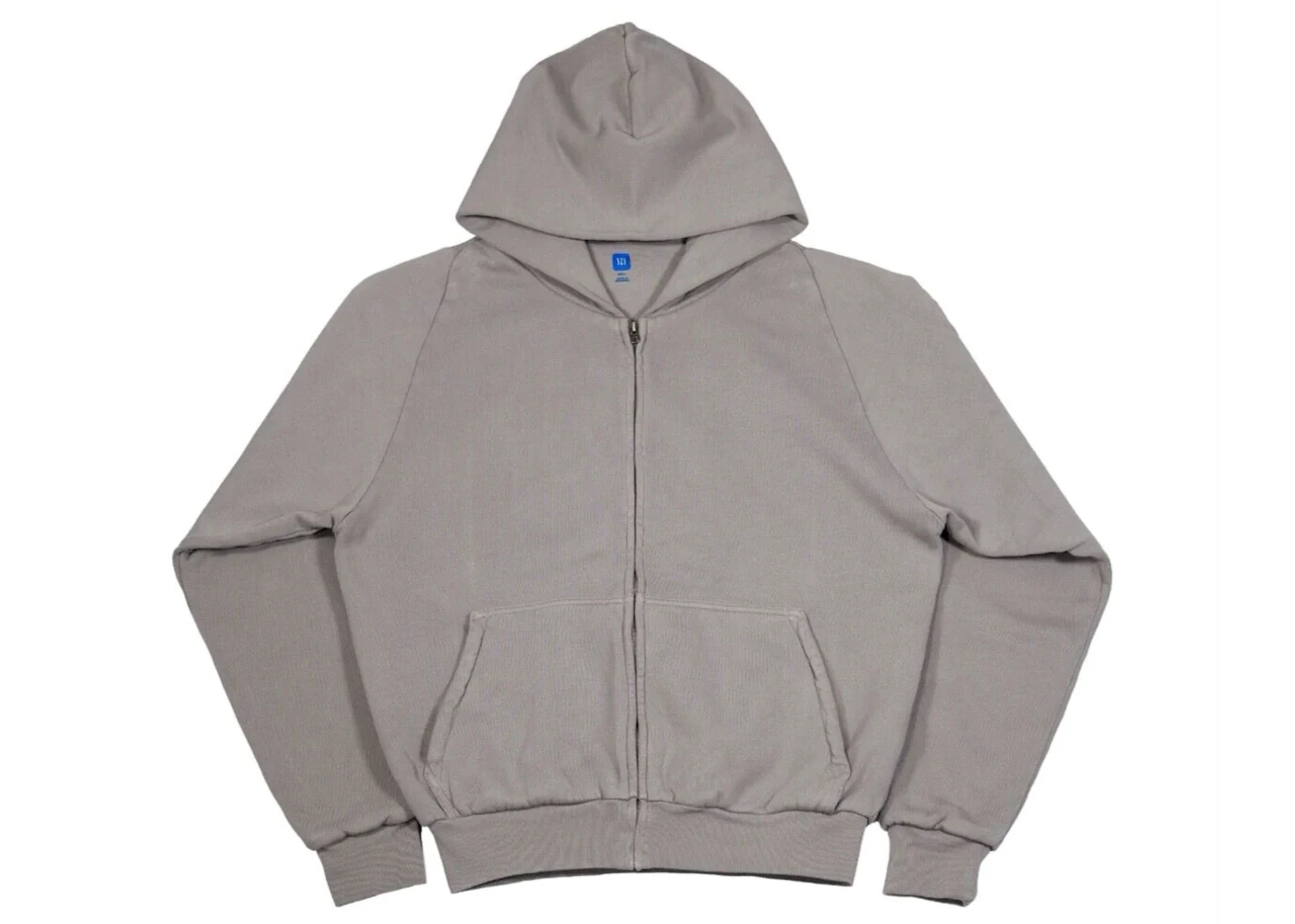 Yeezy x Gap Zip Up Exclusive Hoodie Light Grey Men's SS22 US