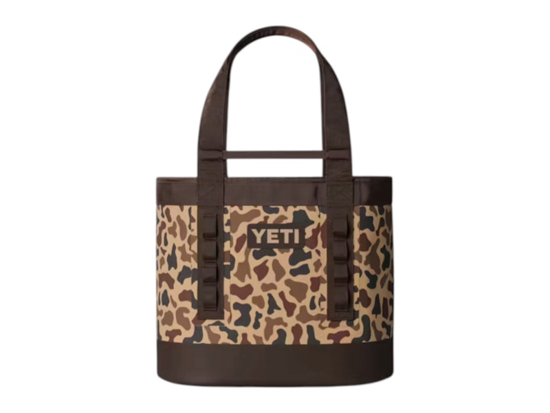 Pre-owned Yeti Carryall 50 Tote Bag In Wetlands Camo
