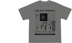 Yeti Out Lost Signal Flyer Tee Grey