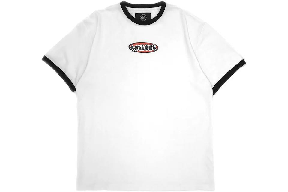 Yeti Out Pipes Tee White