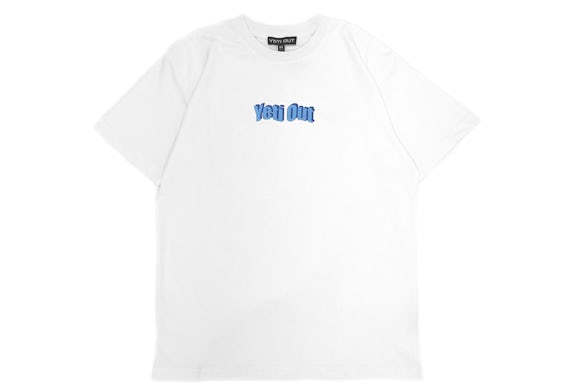 Yeti Out Word Art Tee White