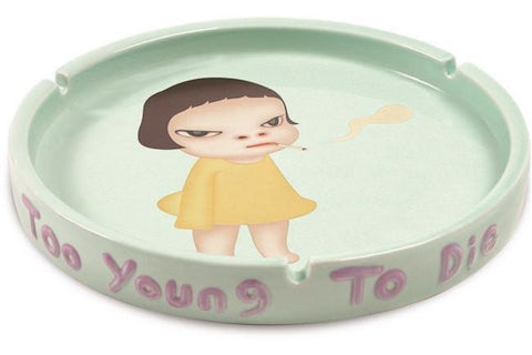 Yoshitomo Nara Too Young to Die Ashtray - US Yoshitomo Nara Too Young to Die Ashtray - US
