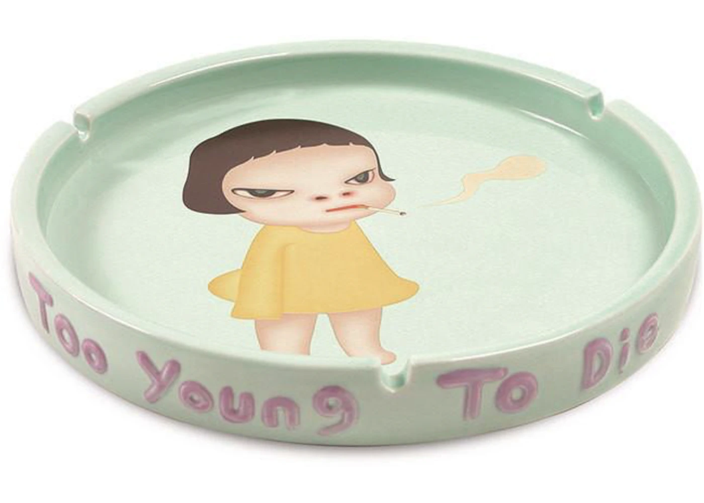 奈良美智 “Too young to die” ash tray Yoshitomo Nara Too Young to Die Ashtray - US