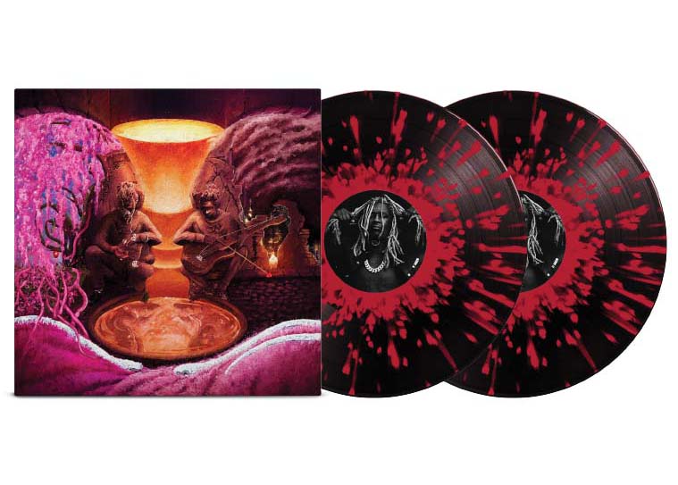 Young Thug Punk 2XLP Vinyl (LE 300) Black with Red Splatter - US
