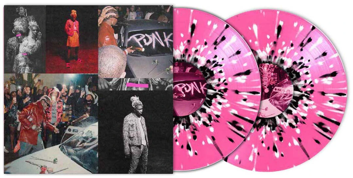 Young Thug Punk (Alternate Cover) 2XLP Vinyl (LE 1500) Pink with Black ...