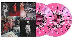 Young Thug Punk (Alternate Cover) 2XLP Vinyl (LE 1500) Pink with Black & White Splatter