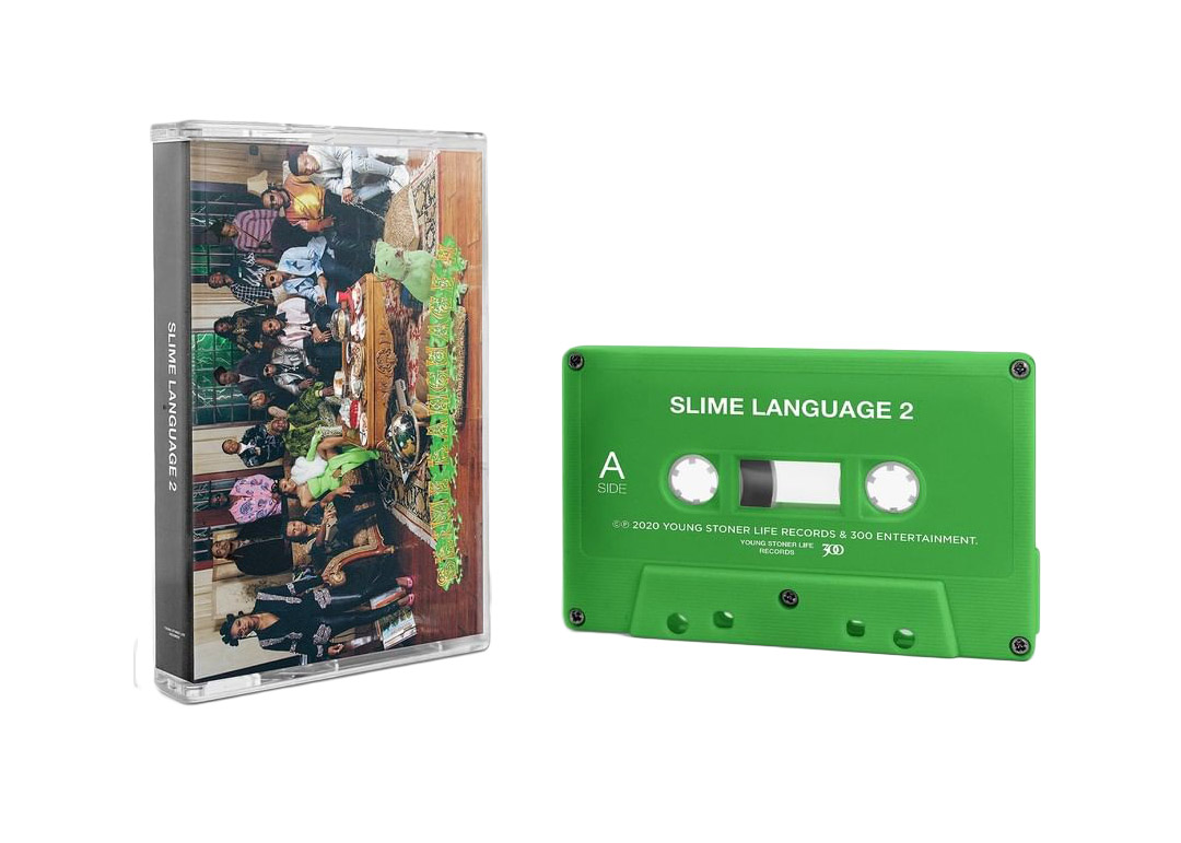Young Thug With Young Stoner Life & Gunna Slime Language 2 Cassette Green