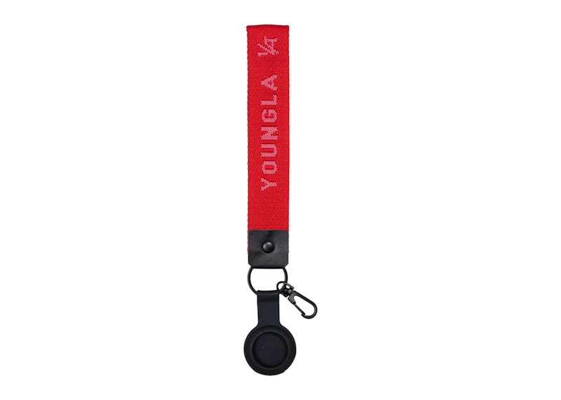 YoungLA Logo Keychain Red