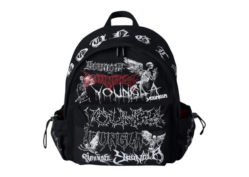YoungLA Unbranded Backpack Black