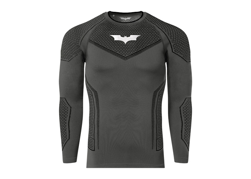 YoungLA x Batman Compression L/S Tee Dark Grey Men's - FW25 - US
