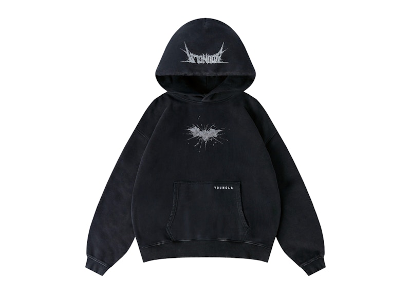 【新品未開封】 x Batman Black Size：M YoungLA x Batman Midnight Hoodie Batman Men's - FW25 - US
