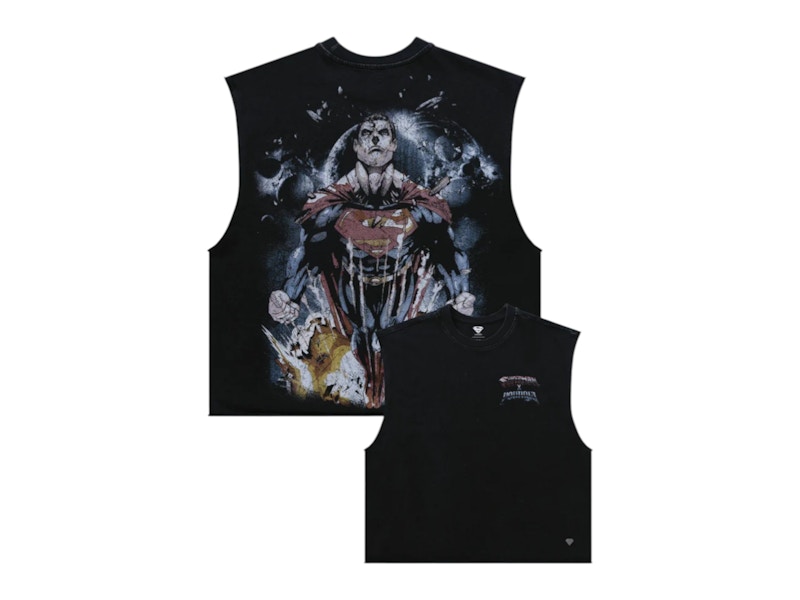YoungLA x Superman Cut Off Tank Spacebound メンズ - SS25 - JP