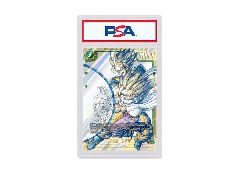 Youth Son Gohan 2024 Dragon Ball Super FB-01 Booster Pack Heartbeat of  Awakening Box SCR (Japanese) FB01-140 (PSA or BGS Graded) - 2024 - GB