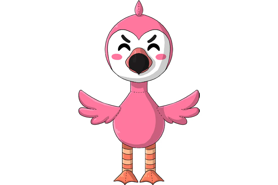 Youtooz Flamingo (1ft) Plush Figure Footlong Flimflam