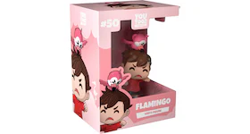 Youtooz Flamingo Vinyl Figure Glaring Pink