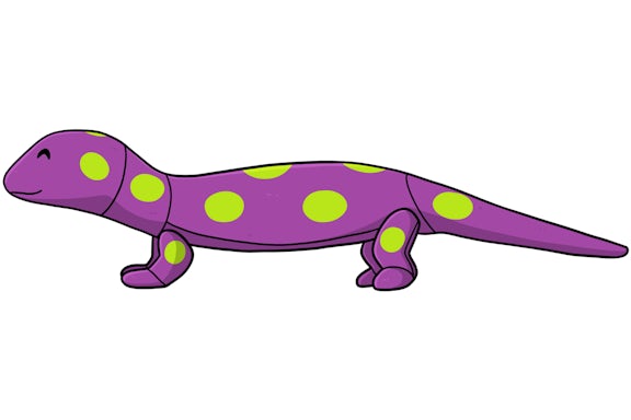 Youtooz Motivational Lizard 2ft Plush MOTIVATING COTTON