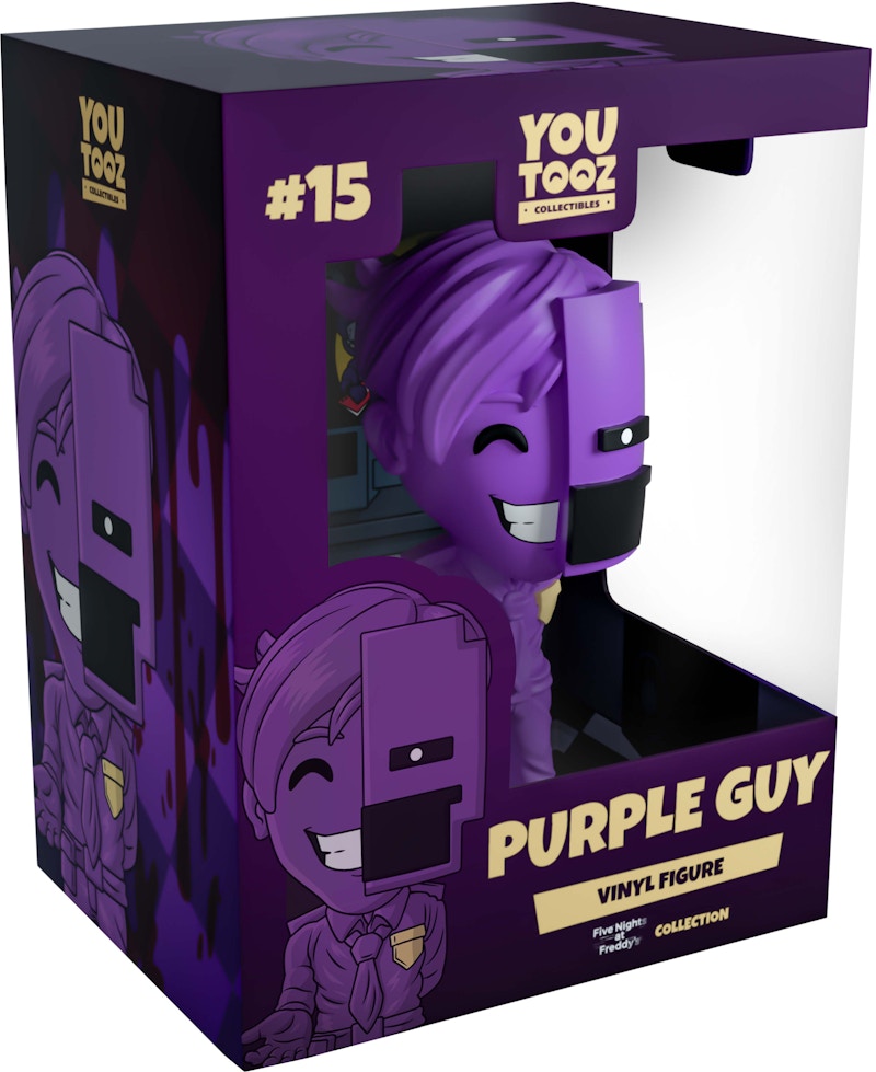 Purple store guy figure