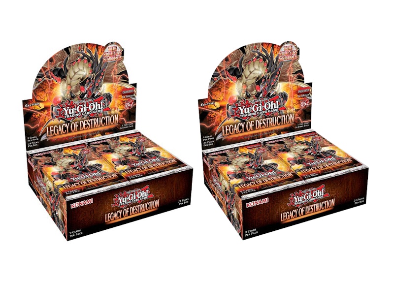 yugioh legacy of destruction booster box Yugioh TCG Legacy of Destruction Booster Pack – True Believers Gaming and  Collectibles main image 1