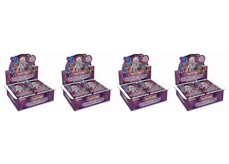 Yu-Gi-Oh Legendary Duelist Immortal Destiny (LED5) Booster Box 4x Lot - US