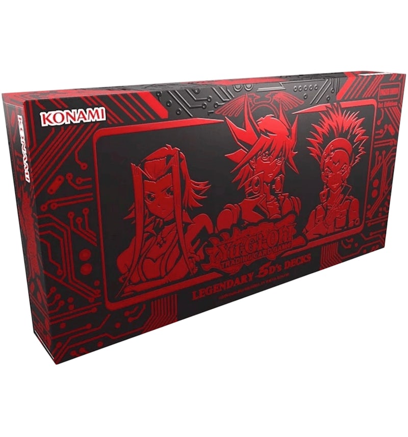 Yu-Gi-Oh Legendary's 5D's Deck Box - US Yu-Gi-Oh Legendary's 5D's Deck Box - US