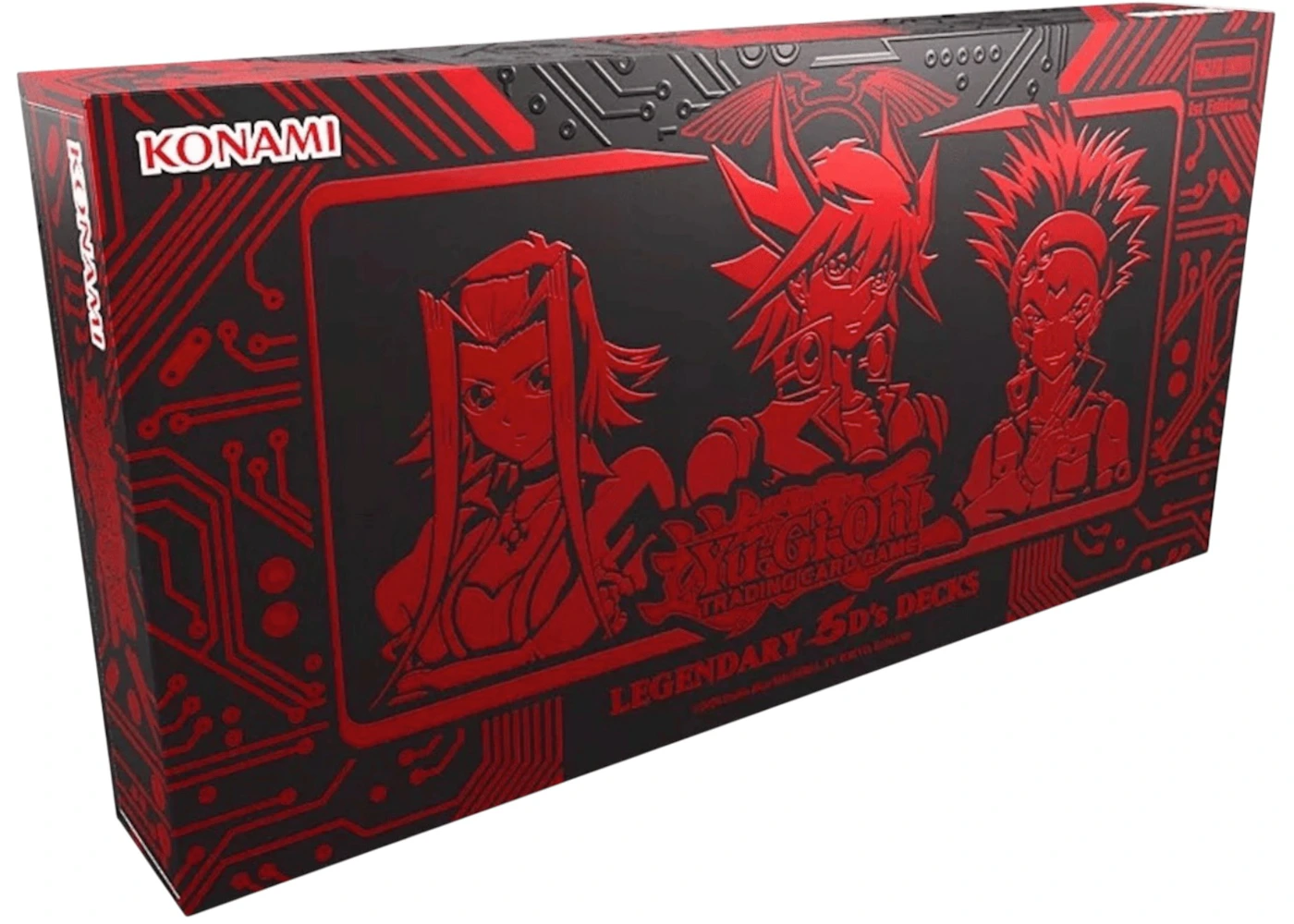 Yu-Gi-Oh Legendary's 5D's Deck Box - US Yu-Gi-Oh Legendary's 5D's Deck Box - US