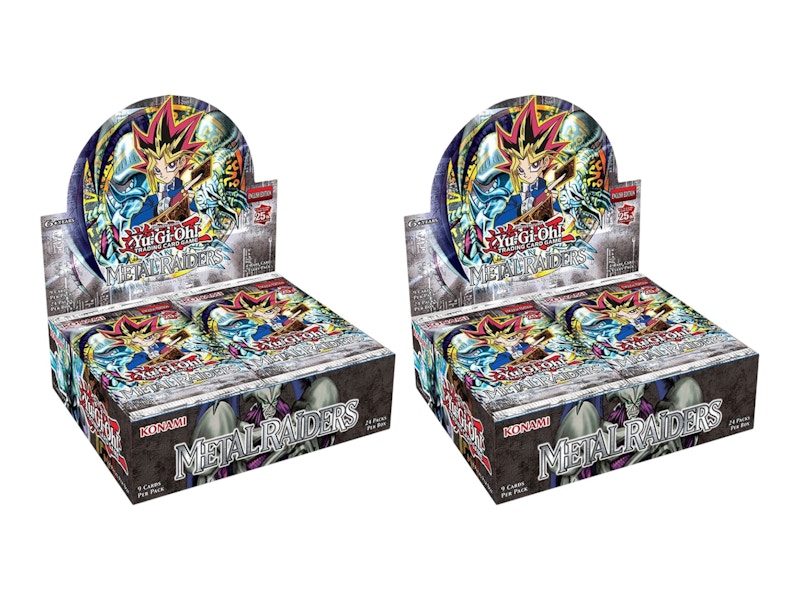 Yu-Gi-Oh Metal Riders 25th Anniversary Edition Booster Box 2x Lot - US