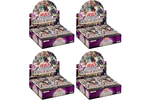 Yu-Gi-Oh! OCG Burst of Destiny Booster Box (Japanese) 4x Lot - US Yu-Gi-Oh! OCG Burst of Destiny Booster Box (Japanese) 4x Lot - US