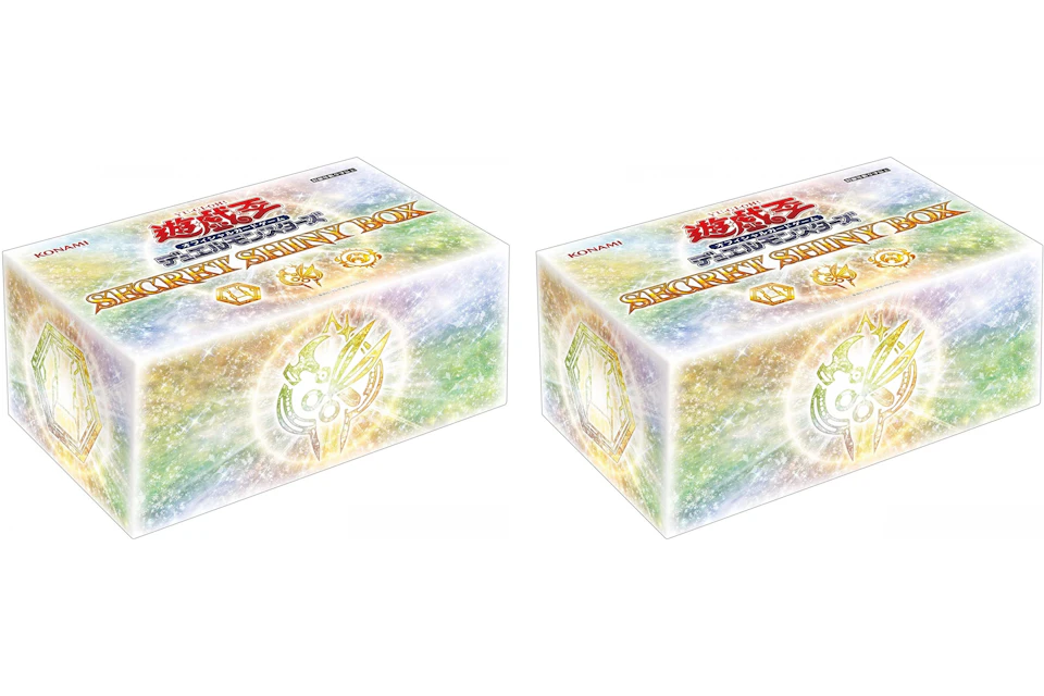 Yu-Gi-Oh! OCG Duel Monsters Secret Shiny Box (Japanese) 2x Lot