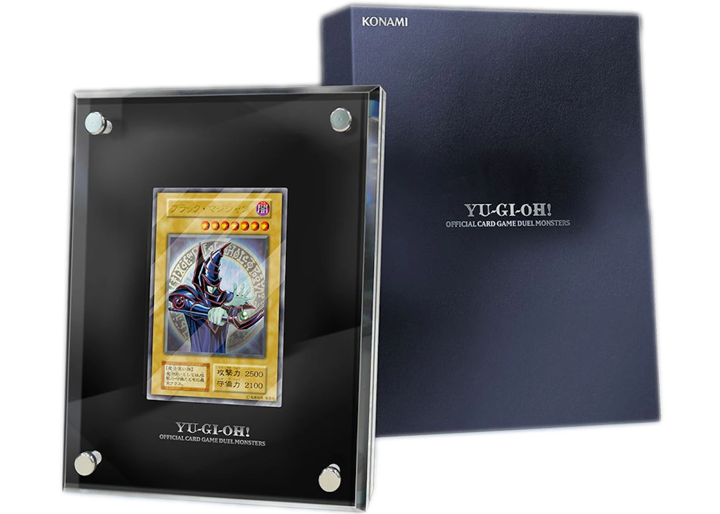Yu-Gi-Oh! OCG Duel Monsters Stainless Steel Dark Magician Special Card (Edition of 10000) (Japanese) - US Yu-Gi-Oh! OCG Duel Monsters Stainless Steel Dark Magician Special Card (Edition of 10000) (Japanese) - US