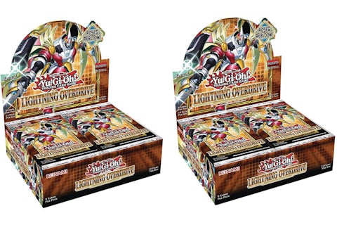 Yu-Gi-Oh! TCG Lightning Overdrive 1st Edition Booster Box 2X Lot - US Yu-Gi-Oh! TCG Lightning Overdrive 1st Edition Booster Box 2X Lot - US