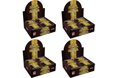 Yu-Gi-Oh! Quarter Century Bonanza Booster Box 4x Lot - US Yu-Gi-Oh! Quarter Century Bonanza Booster Box 4x Lot - US