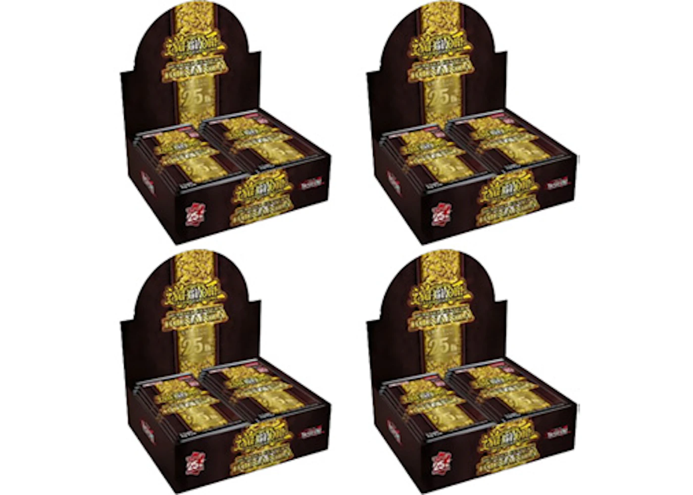 Yu-Gi-Oh! Quarter Century Bonanza Booster Box 4x Lot - US Yu-Gi-Oh! Quarter Century Bonanza Booster Box 4x Lot - US