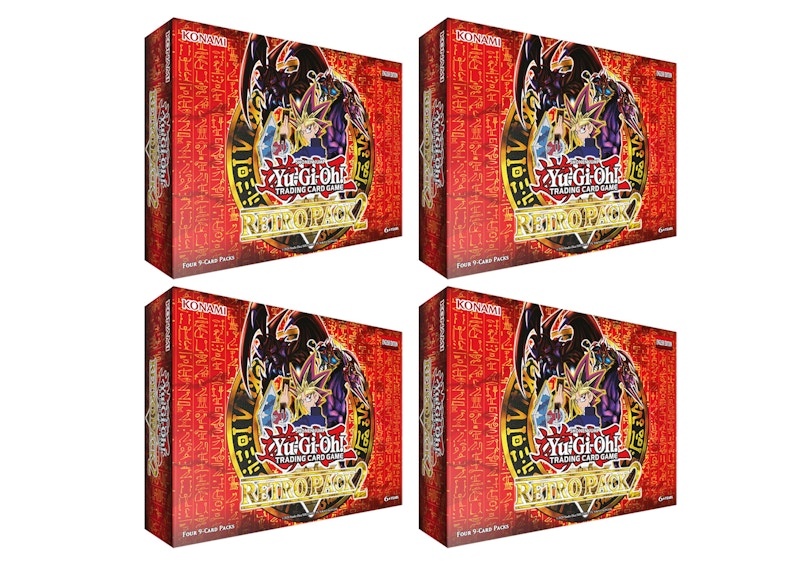Yu-Gi-Oh Retro Pack 2 (2020 Date Reprint) (RP02) Boîte de 4 lots