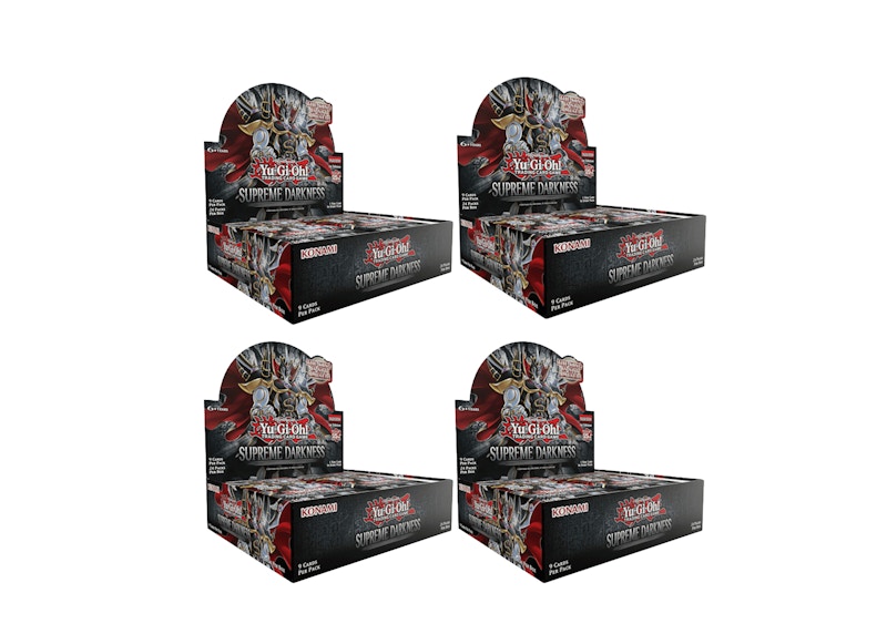yu gi oh supreme darkness booster box Yu-Gi-Oh! Supreme Darkness Booster Case (12 Booster Boxes) – Card Goblin main image 0