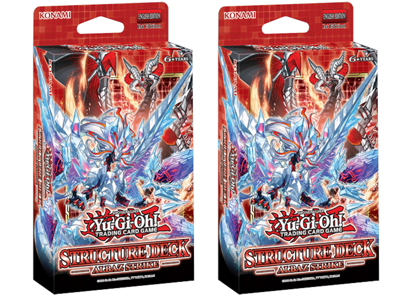Yu-Gi-Oh! TCG Albaz Strike 1st Edition Structure Deck 2x Lot - US Yu-Gi-Oh! TCG Albaz Strike 1st Edition Structure Deck 2x Lot - US