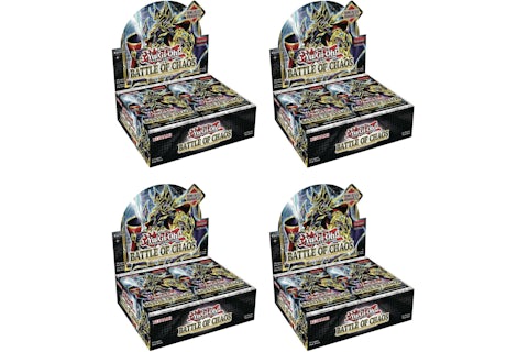 Yu-Gi-Oh! TCG Battle of Chaos Booster Box (English) 4x Lot - US Yu-Gi-Oh! TCG Battle of Chaos Booster Box (English) 4x Lot - US