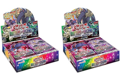 Yu-Gi-Oh! TCG Battles of Legend Crystal Revenge Booster Box 2x Lot - US Yu-Gi-Oh! TCG Battles of Legend Crystal Revenge Booster Box 2x Lot - US