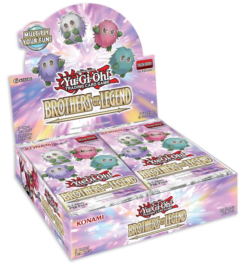 Yu-Gi-Oh! TCG Brothers of Legend Booster Box - US Yu-Gi-Oh! TCG Brothers of Legend Booster Box - US
