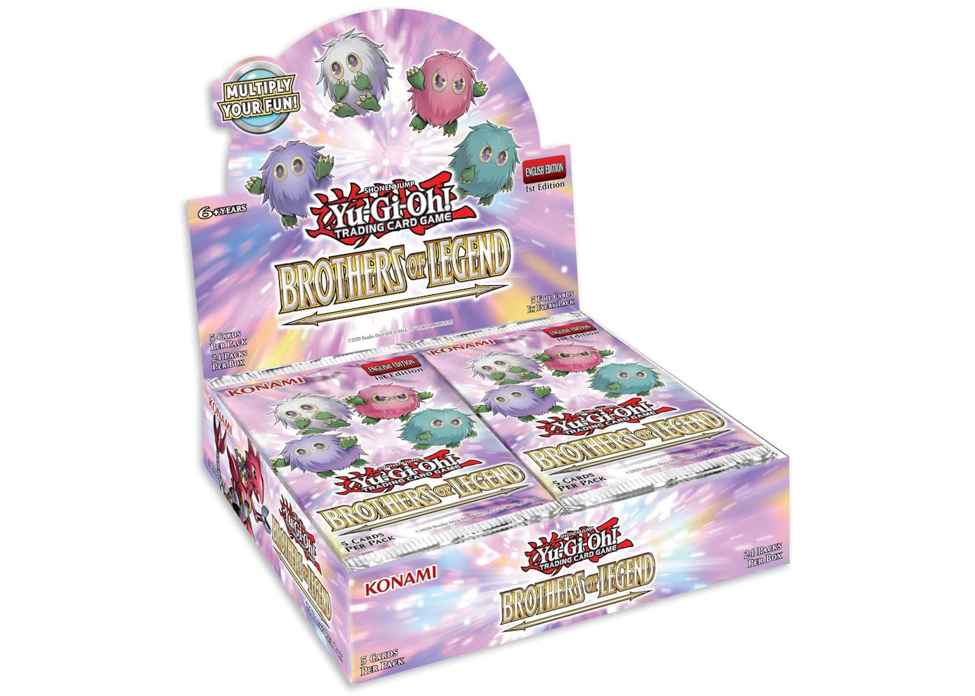 Yu-Gi-Oh! TCG Brothers of Legend Booster Box - US Yu-Gi-Oh! TCG Brothers of Legend Booster Box - US