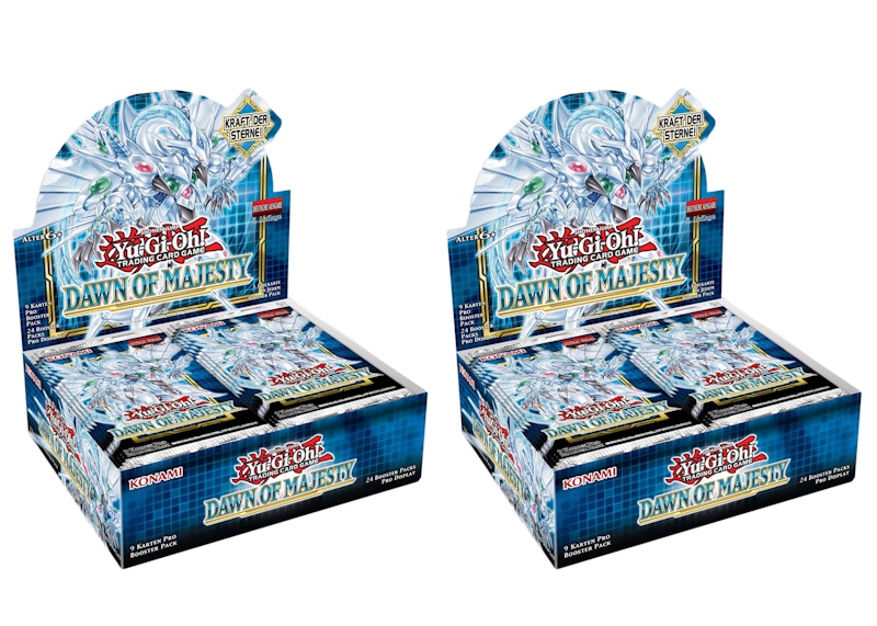 Yu-Gi-Oh! TCG Dawn of Majesty Booster Box 2x Lot - US