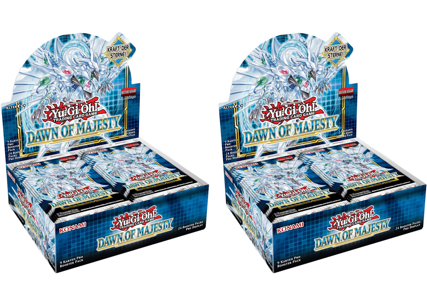 Yu-Gi-Oh! TCG Dawn of Majesty Booster Box 2x Lot - US Yu-Gi-Oh! TCG Dawn of Majesty Booster Box 2x Lot - US
