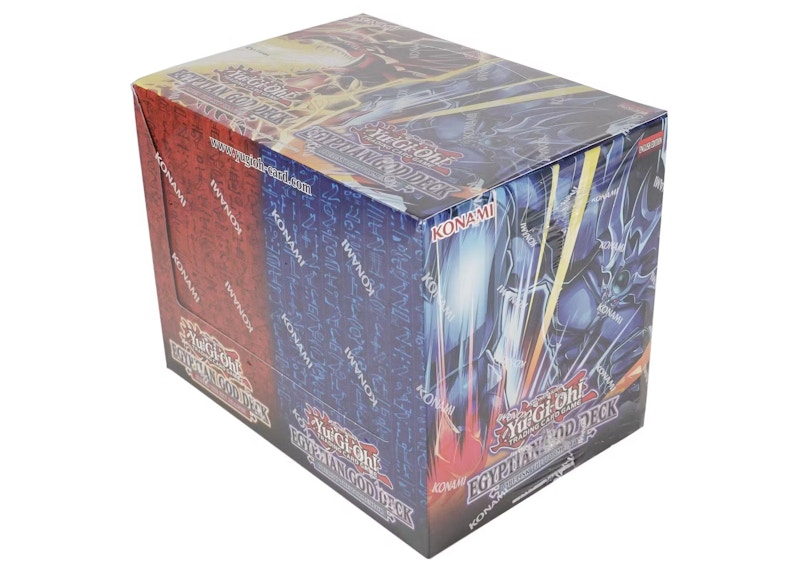 Yu-Gi-Oh! TCG Egyptian God Unlimited Deck Display Box (8 Count) (English) -  US