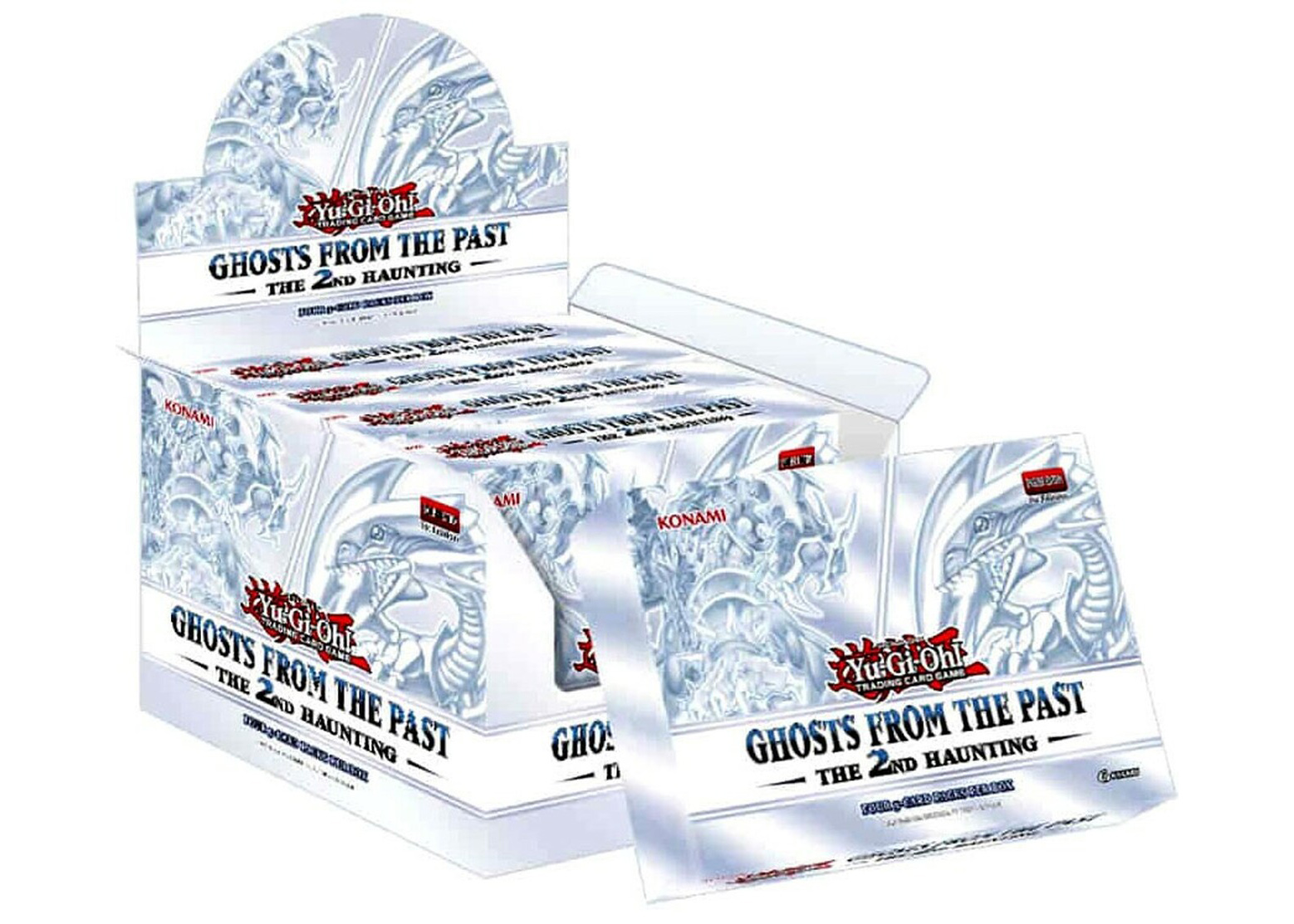 ! Yugioh Ghosts from the Past Sealed Display Box 5 MINI-BOXES 